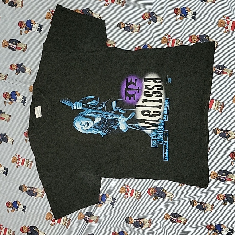 VTG MELLISA ETHRIDGE 90S BAND SHIRT YES I AM 1994 LARGE SPEAK TRUE